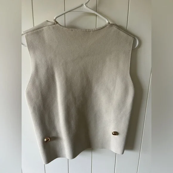 Zara Beige Knit Sweater - Picture 5 of 5